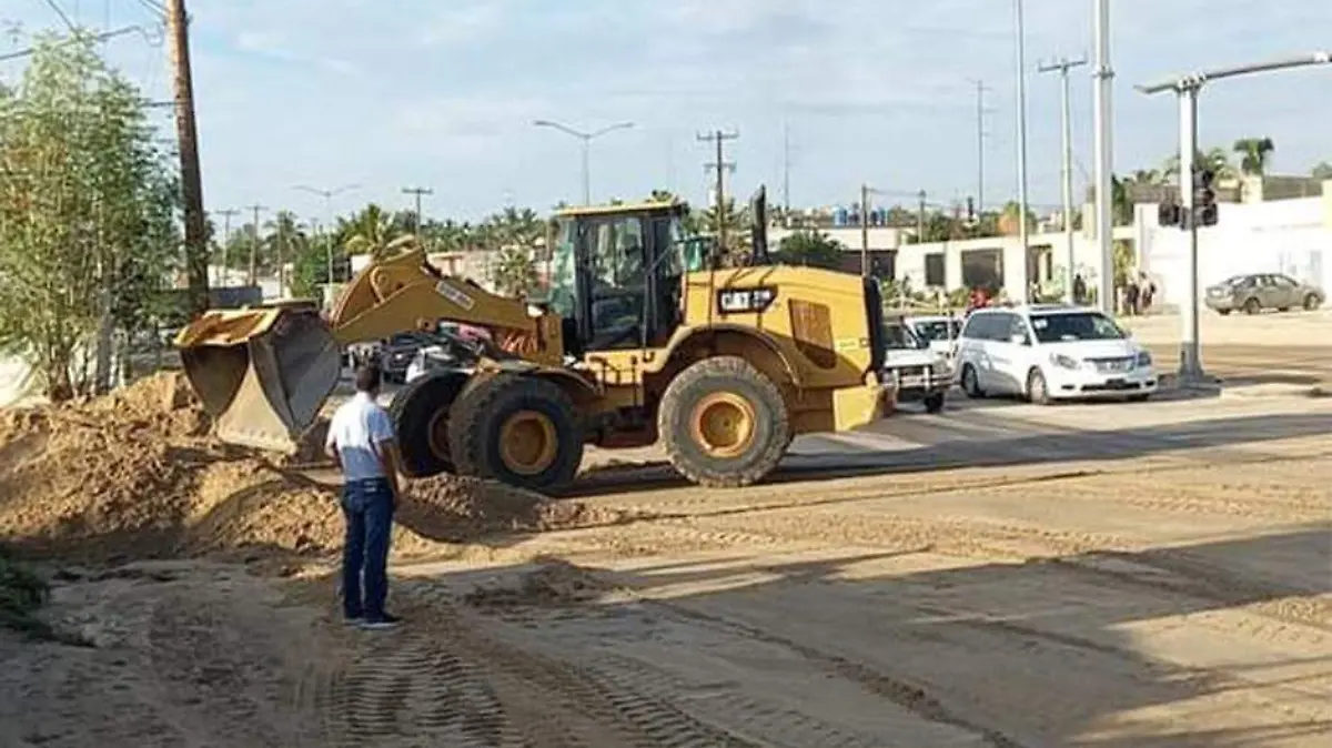 Obras calles los cabos